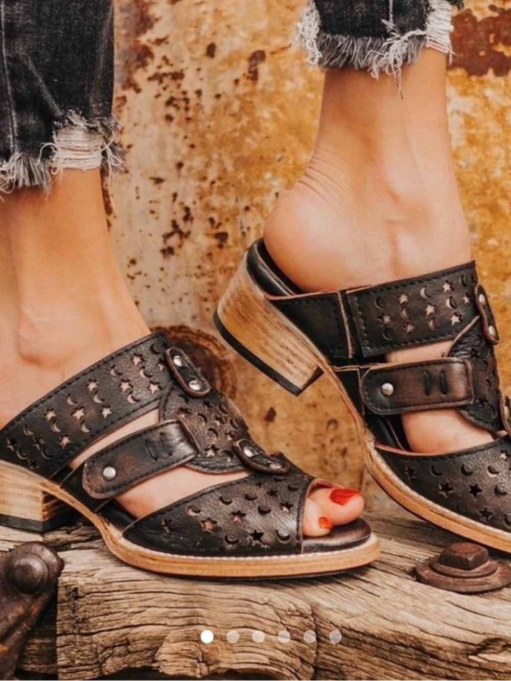 NWOT Women’s FREEBIRD Moonstar sandals shoes sz 7 brown